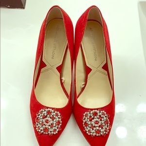 Red Adrienne vittadini  shoes